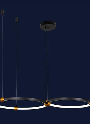 Люстра led 918lp453-b 400+500