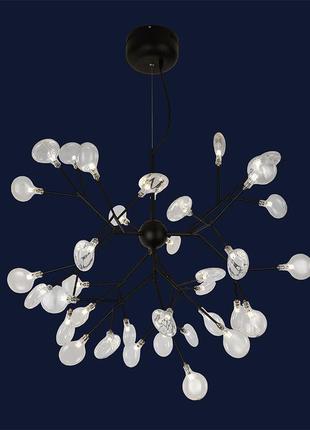Люстра в стиле модерн 918lp262-36 bk+cl