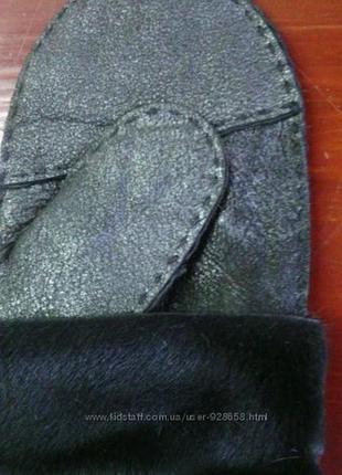 Натуральные новые варежки с биркой на 6-8 лет