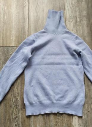 Гольф кашемір небесного кольору