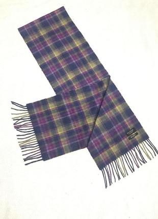 Стильный шарф люкс бренда kiltane of scotland . оригинал !