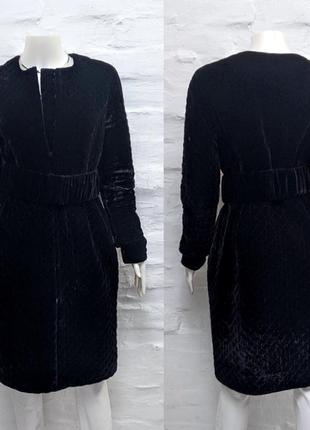 Cix by iryna kharchenko шикарное элегантное шёлковое дизайнерское пальто thinsulate утеплитель2 фото