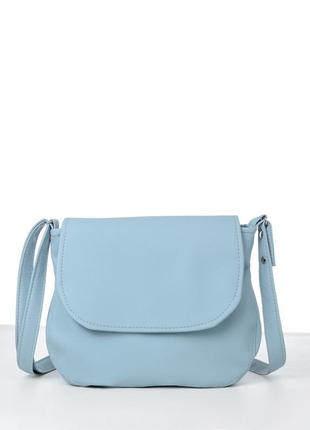 Жіноча сумка кросбоді блакитна