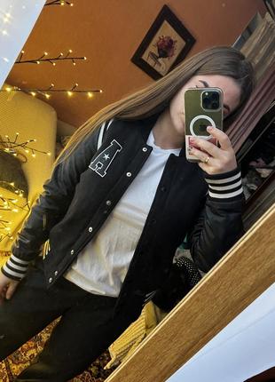 Теплий бомбер адидас нео винтаж