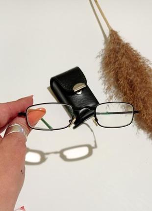 Стильні складні окуляри унісекс +1,52 фото