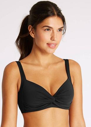 70в-32в универсальный черный бикини бюстгальтер со скрученным мостиком от f&f
