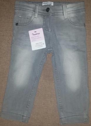 Джинсики на девочку с подкладкой из 100% хлопка от impidimpi, германия, рост 74-80
