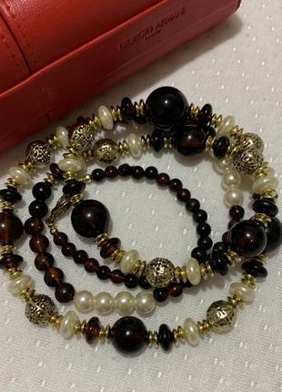 00180/44 бусы винтаж