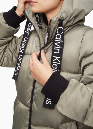 Куртка пуховик пуфер calvin klein