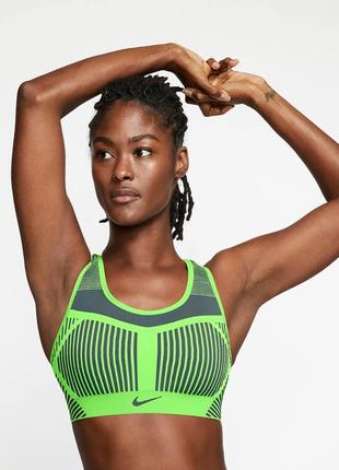 Новый компрессионный топ бюстгальтер с высокой поддержкой боди лиф майка nike training fenom