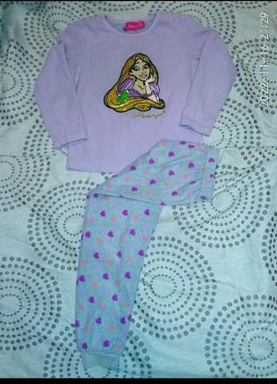 Пижама костюм домашній рапунцель на 6-7р.1 фото