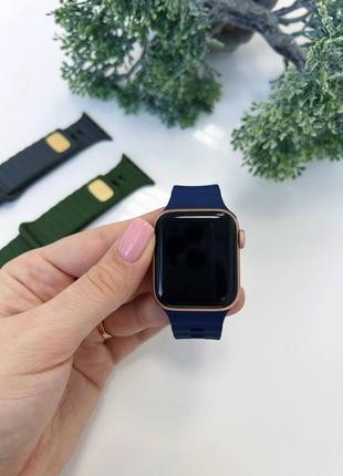 Силіконовий ремінець apple watch 38/40/41/ 42/44/454 фото