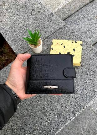 Прочный кошелек из натуральной кожи