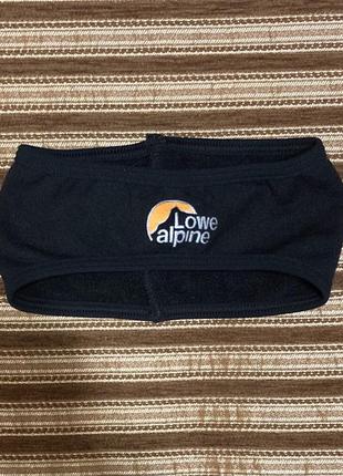 Флісова пов'язка на голову lowe alpine fleece outdoor туристична/похідна/спортивна навушники