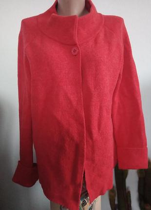 Шерстяной кардиган на одну пуговицу