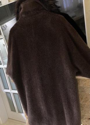 Пальто шуба из альпаки в стиле chanel 38-40р.9 фото