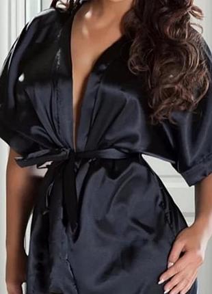 💖 жіночий шовковий халат халатик жіночий шовк атласний халат шовк армані 🔥