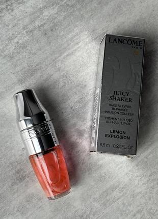 Lancome juicy shaker блиск олія для губ1 фото