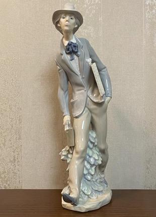 Фарфоровая статуэтка lladro «художник».