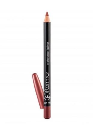 Флормар 231 олівець для губ водостійкий олівці для губ flormar waterpoof lipliner3 фото