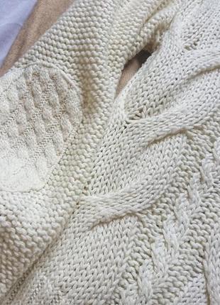 Шикарний светр великої в'язки 4