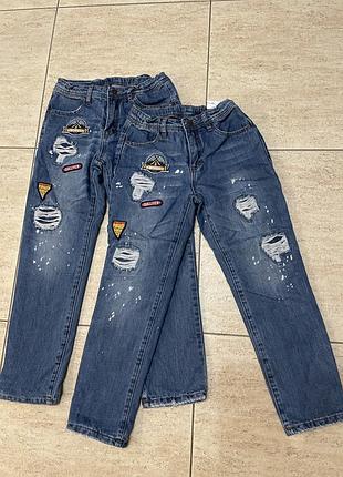 Джинсы на флисе gulliver