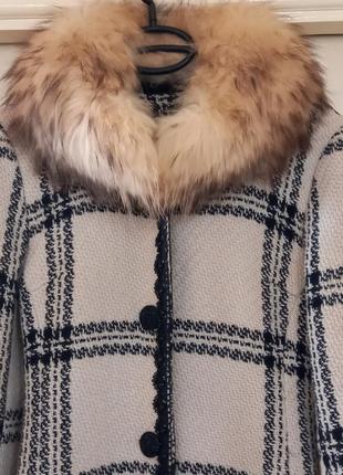 Зимове пальто,шерсть,хутро4 фото
