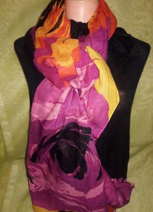 Шикарный шарф палантин италия