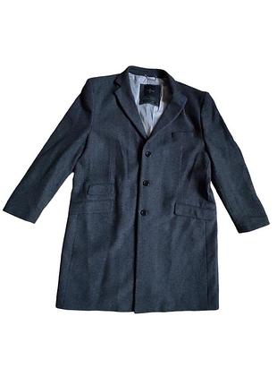 Jasper conran пальто мужское серое luxury люкс бренд фирменное