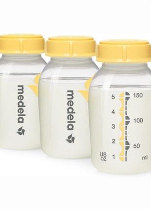 Пляшки для зберігання грудного молока medela