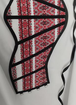 Корсет/корсаж з вишивкою. корсет вишиванка. з орнаментом. вишитий корсет підгрудний,...