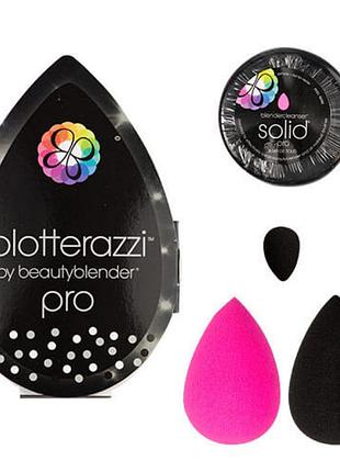 Набір beautyblender pro on the go (sponge/4шт. + cleaning/30g)