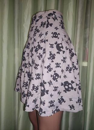 Юбка в скелетиках