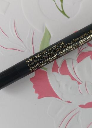 Водостойкий гелевый карандаш для глаз estée lauder double wear 24h waterproof gel eye pencil3 фото