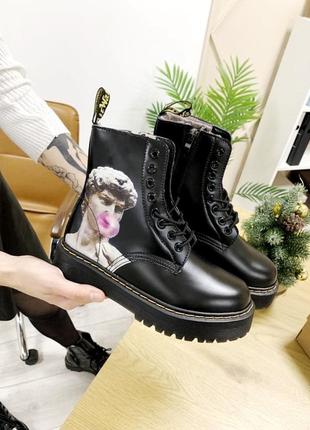 Зимние ботинки dr martens jadon