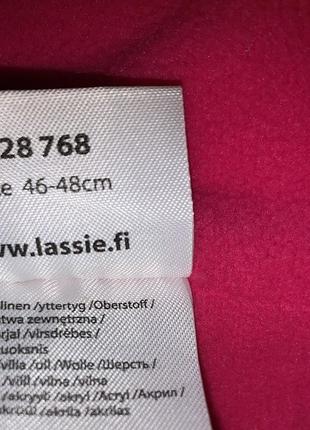 Шапка lassie . размер 46 - 48 . в идеальном состоянии .7 фото
