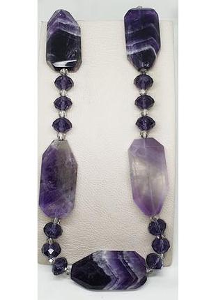 Намисто з аметистом