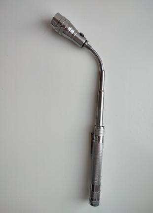 Телескопічний світлодіодний ліхтарик з магнітом т91