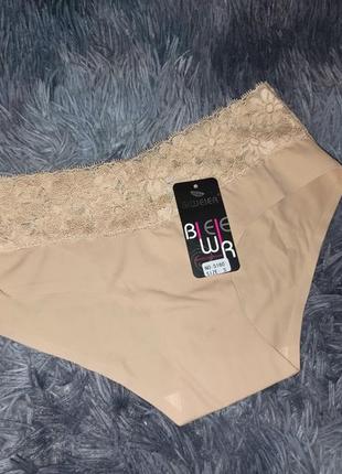 Труси сліпи з мереживним поясом biweier