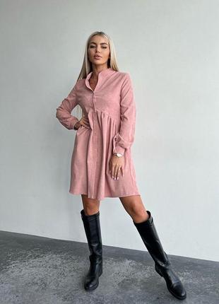 Платье вельвет