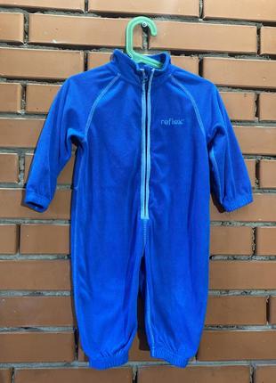 Флисовый слип, человечек ,  термо, поддева reflex 80 см