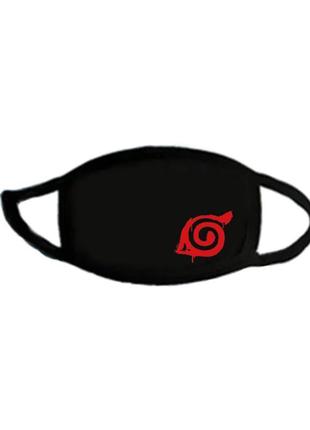 Маска з кишенею для змінного фільтра "наруто"