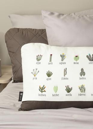 Подушка декоративна cactuc тм ideia 35х53 см