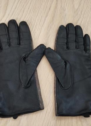 Кожаные перчатки 8-9 размер4 фото