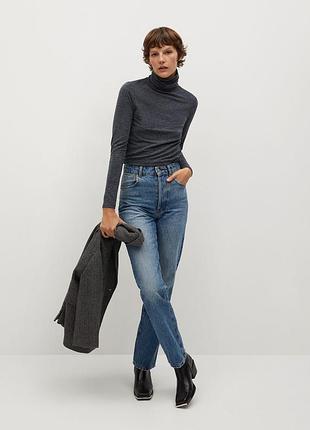 Гольф, гольфік, водолазка, гольф mango, гольф меланж8 фото