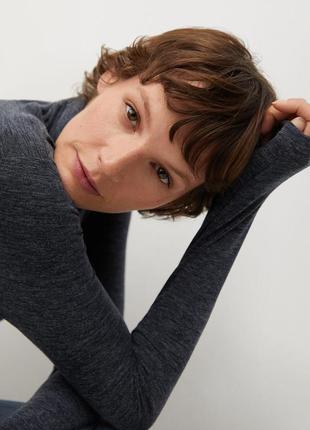 Гольф, гольфік, водолазка, гольф mango, гольф меланж7 фото