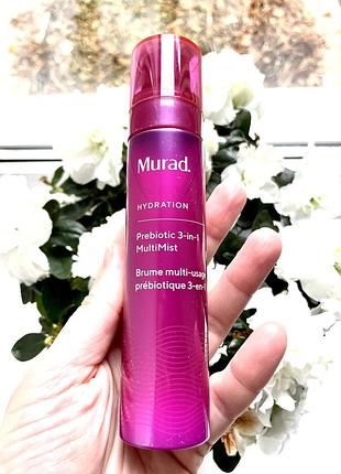 Спрей для обличчя із пребіотиками murad hydration prebiotic 3-in-1 multimist 100 мл