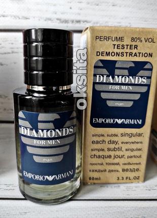 💎diamonds for men💎  стойкий арабский тестер 60 ml2 фото