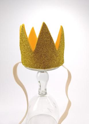 Корона золота маленький принц на пов'язці2 фото