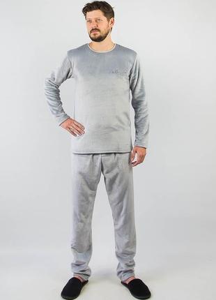 Тепла піжама махрова, мужская пижама махровая4 фото